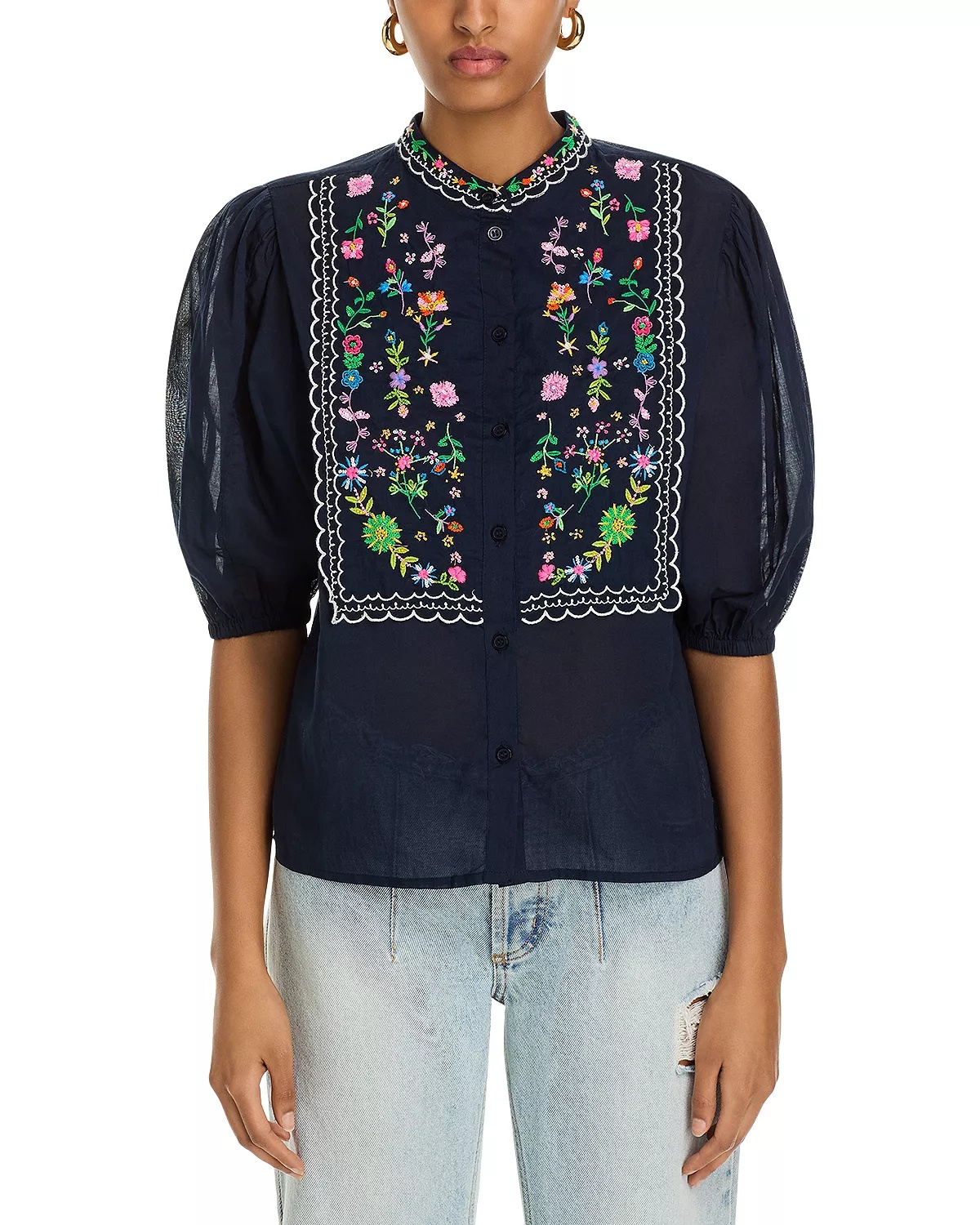 Embroidered Top - 6