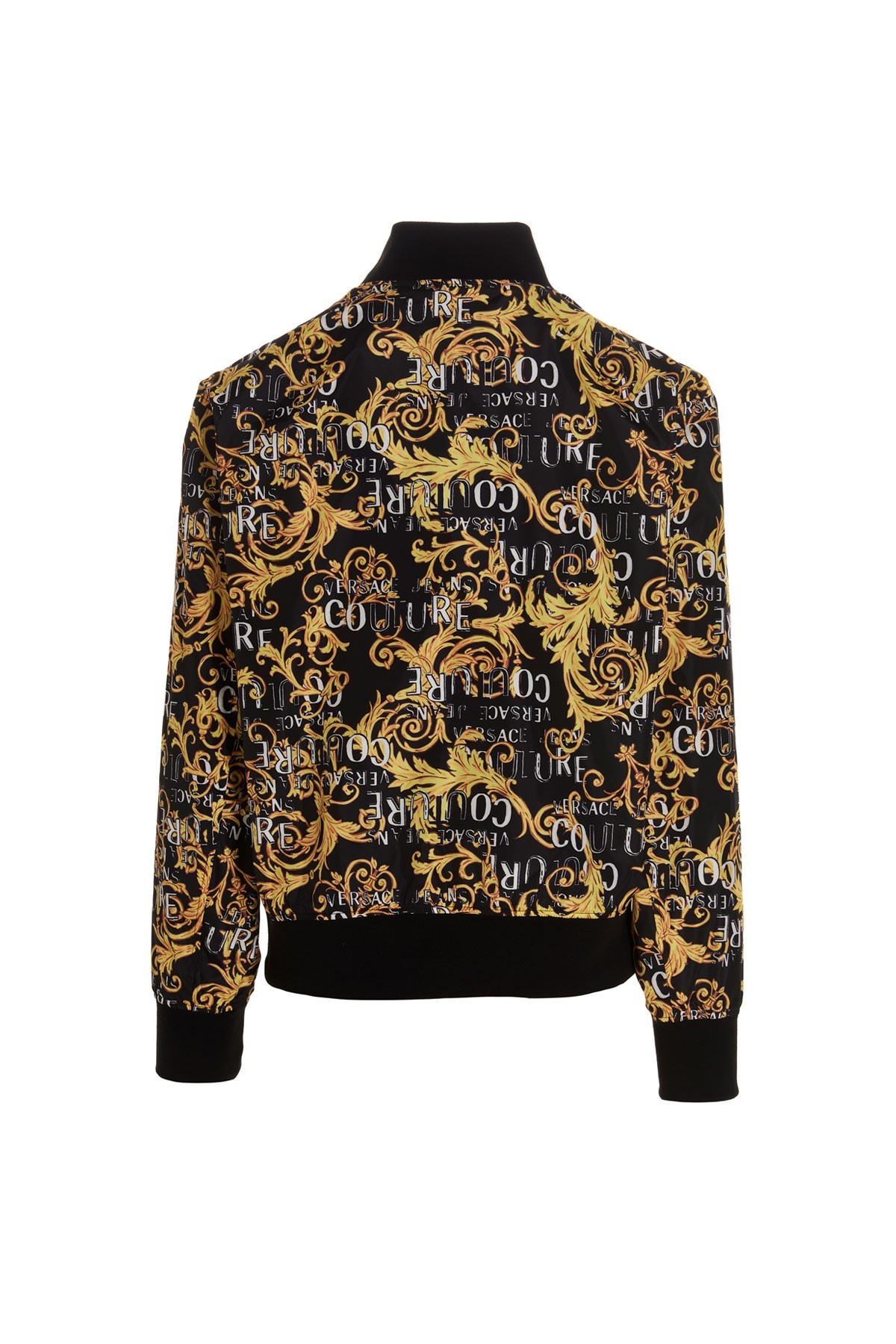 Logo print reversible bomber - 3