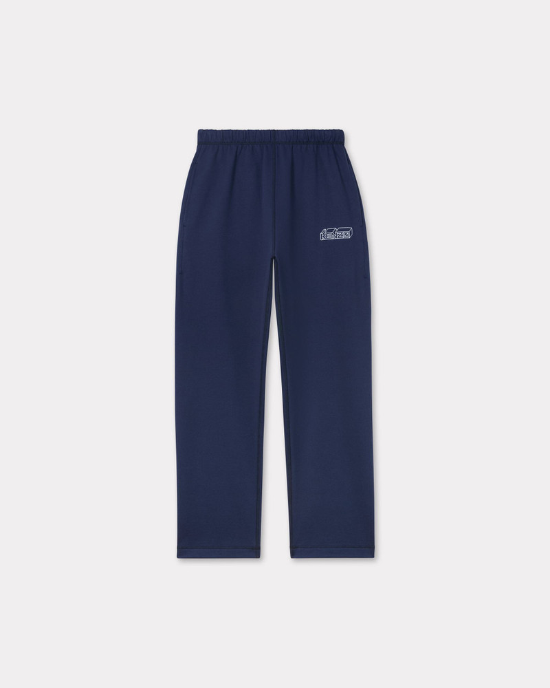 프로젝트 Kube' 똑바른 embroidered 조깅 바지 - 1