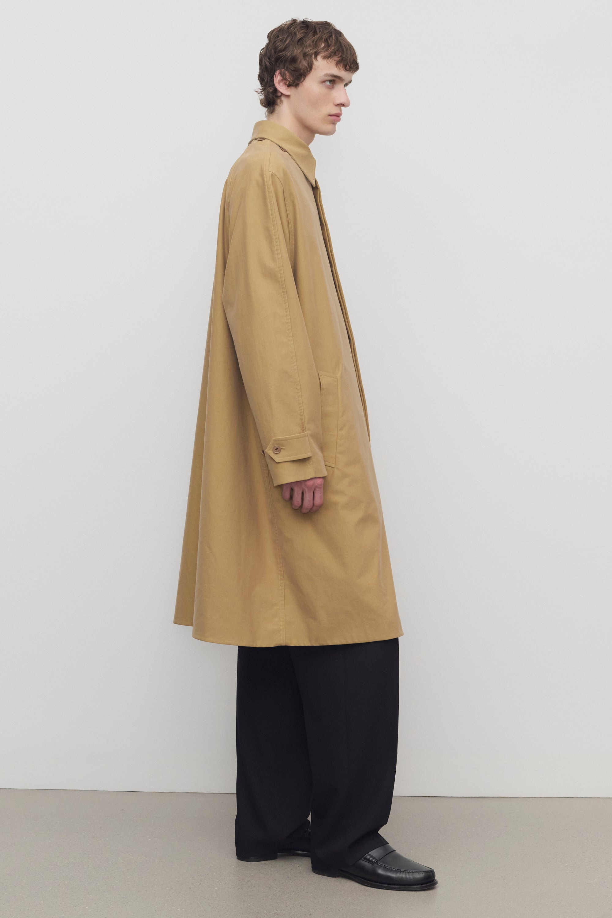 Parmas Coat in Cotton and Cashmere - 4