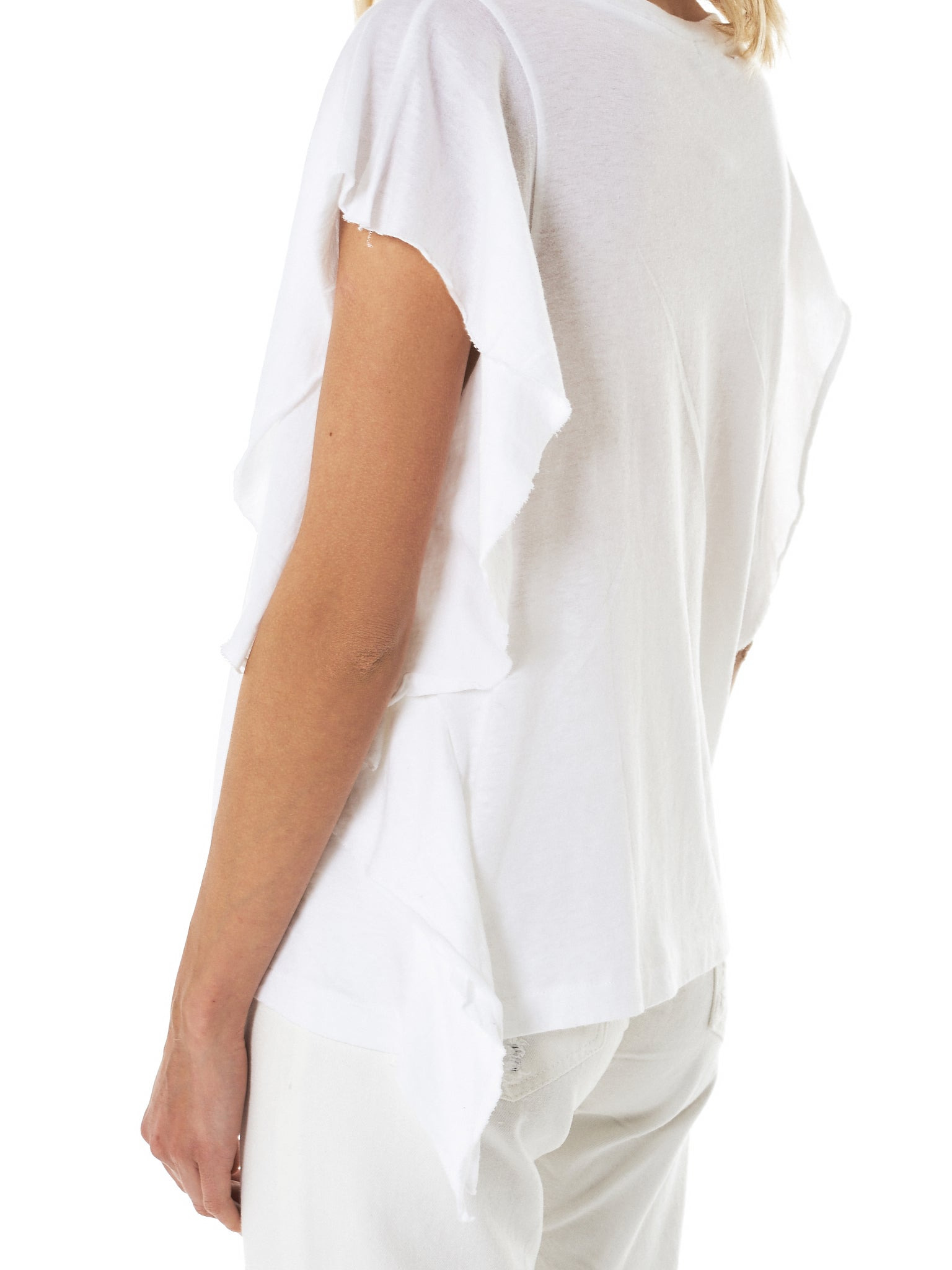 Raw Trim Flutter Tee - 4