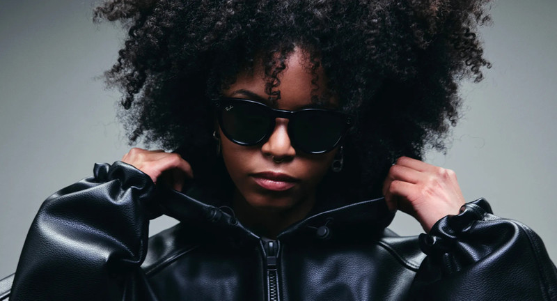 Ray-Ban Meta Headliner (Gen 2) Shiny Black Green Lenses 3