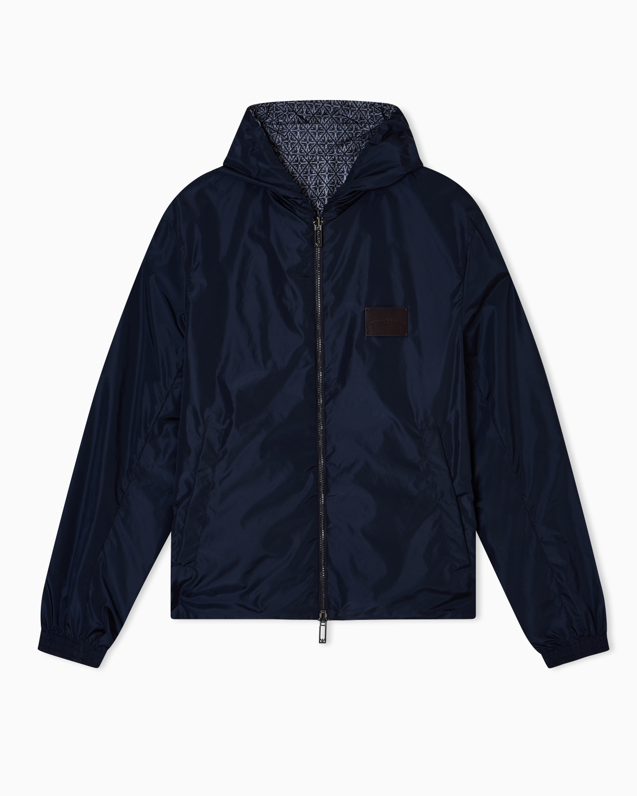 REVERSIBLE NYLON BLOUSON WITH MAJOLICA PRINT - 5