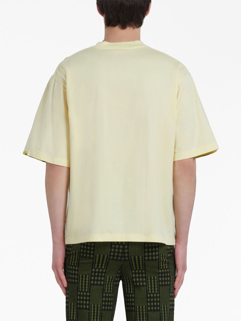 logo-print cotton T-shirt - 3
