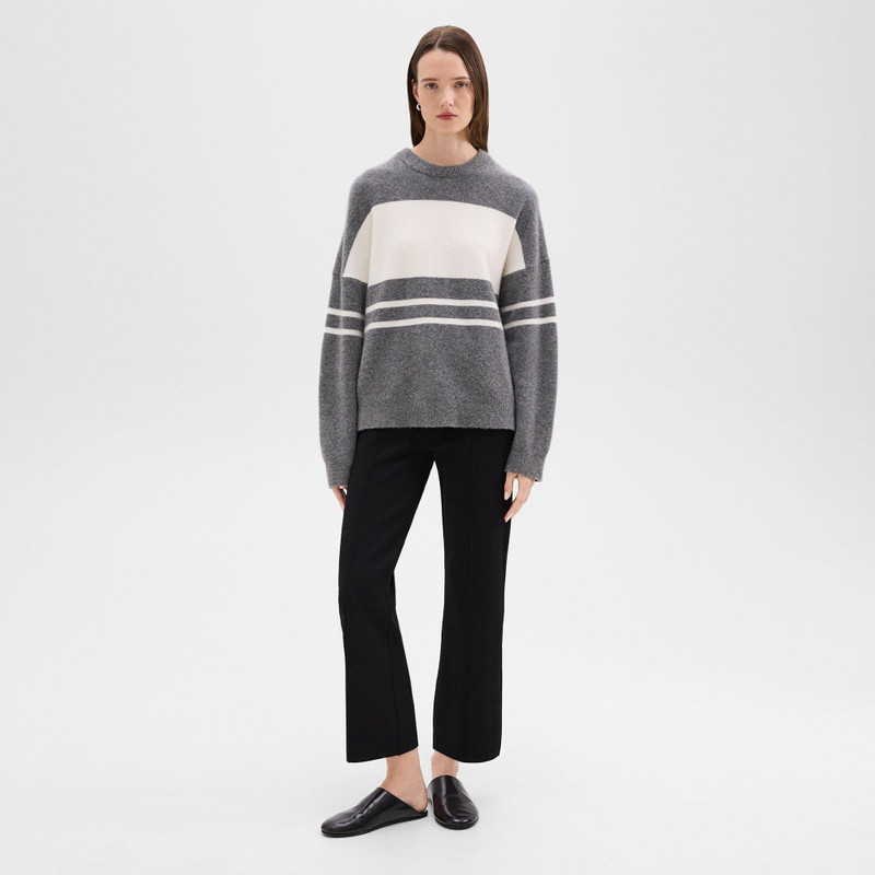 Theory Colorblock Sweater in Astor Wool outlook