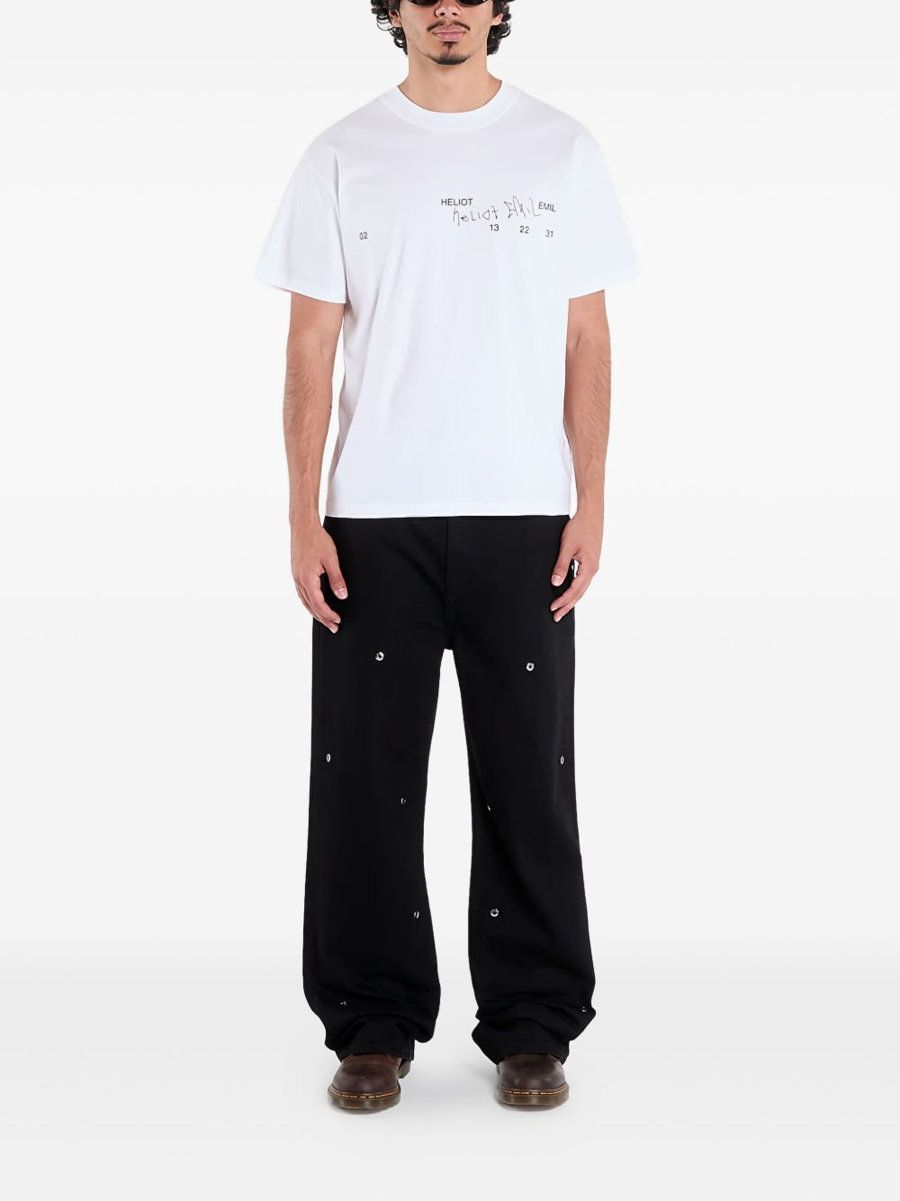 Fulgens signature-print T-shirt - 2