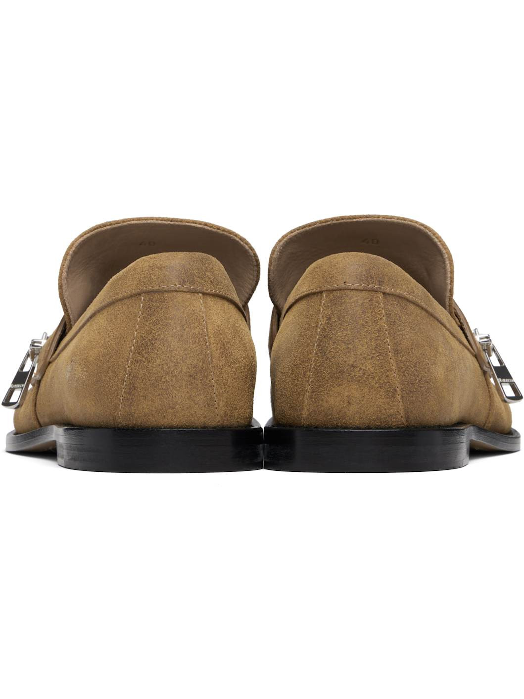 Tan Biker Loafers - 2