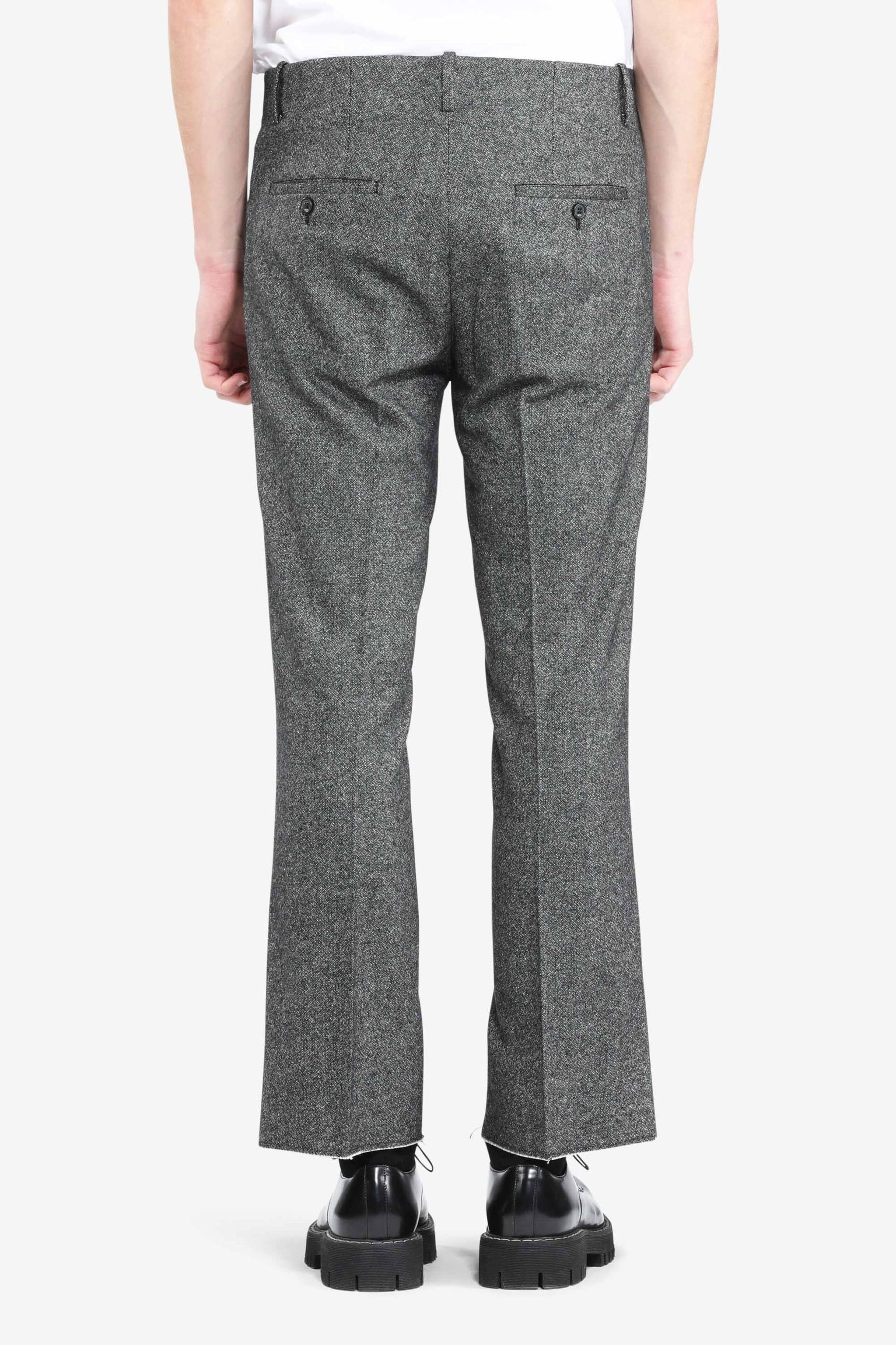CROPPED STRAIGHT-LEG TROUSERS - 2