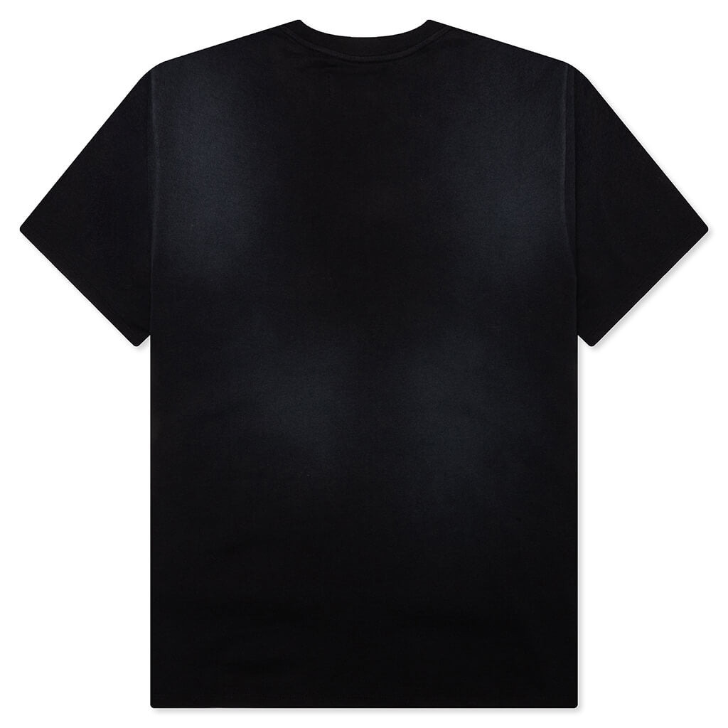 BILLION STAR T-SHIRT - WORN BLACK - 2