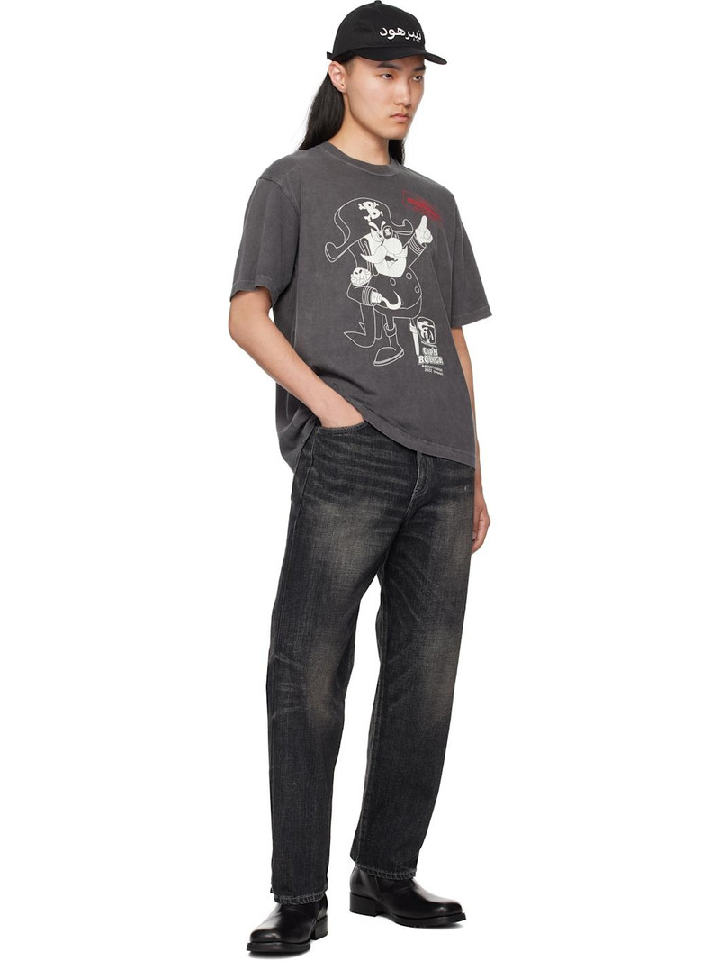 NEIGHBORHOOD Black Washed DP Basic Jeans outlook