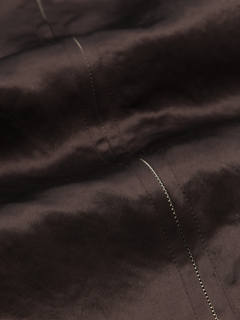 SATIN CARGO SHORTS 4