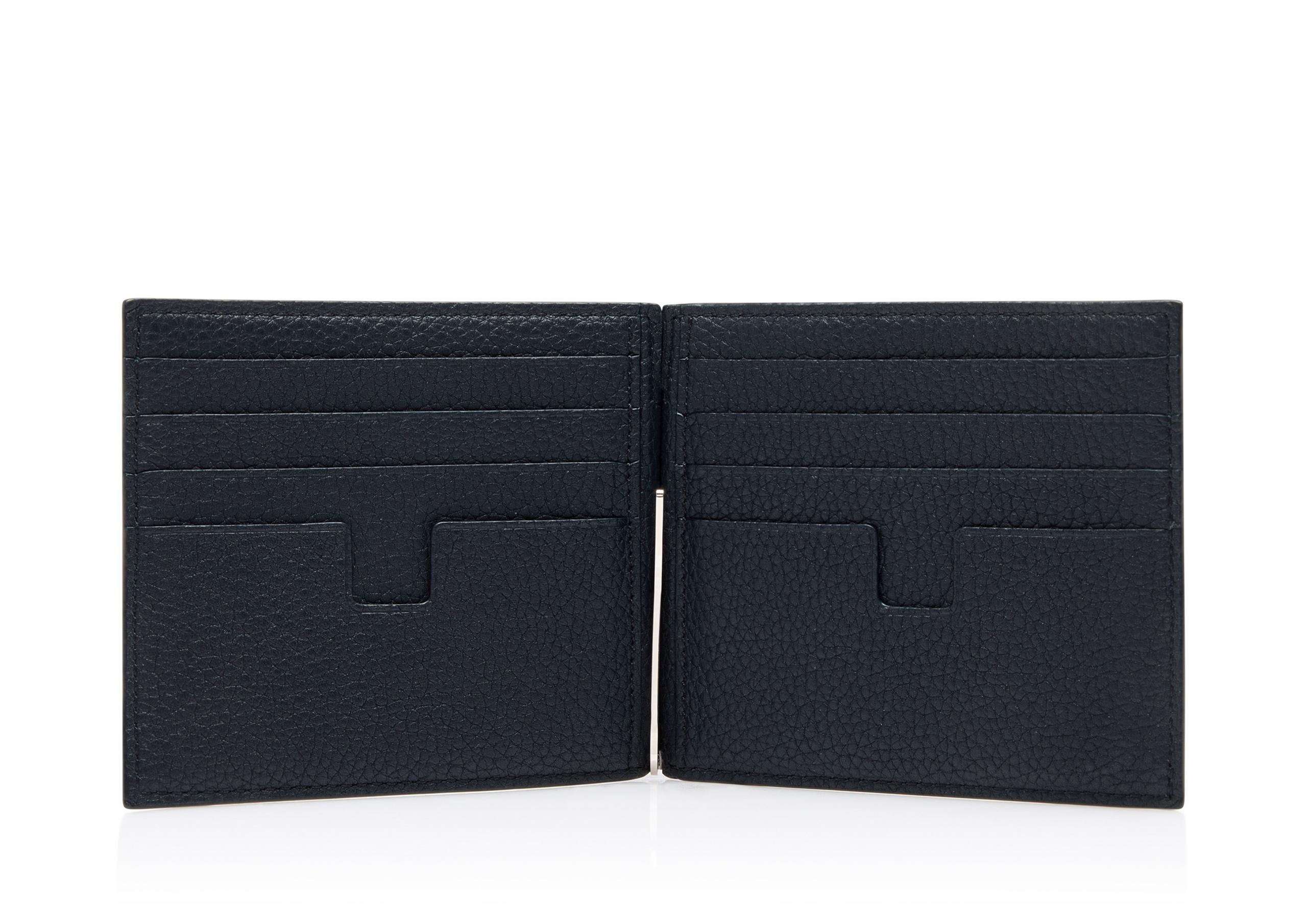 GRAIN LEATHER MONEY CLIP WALLET - 2