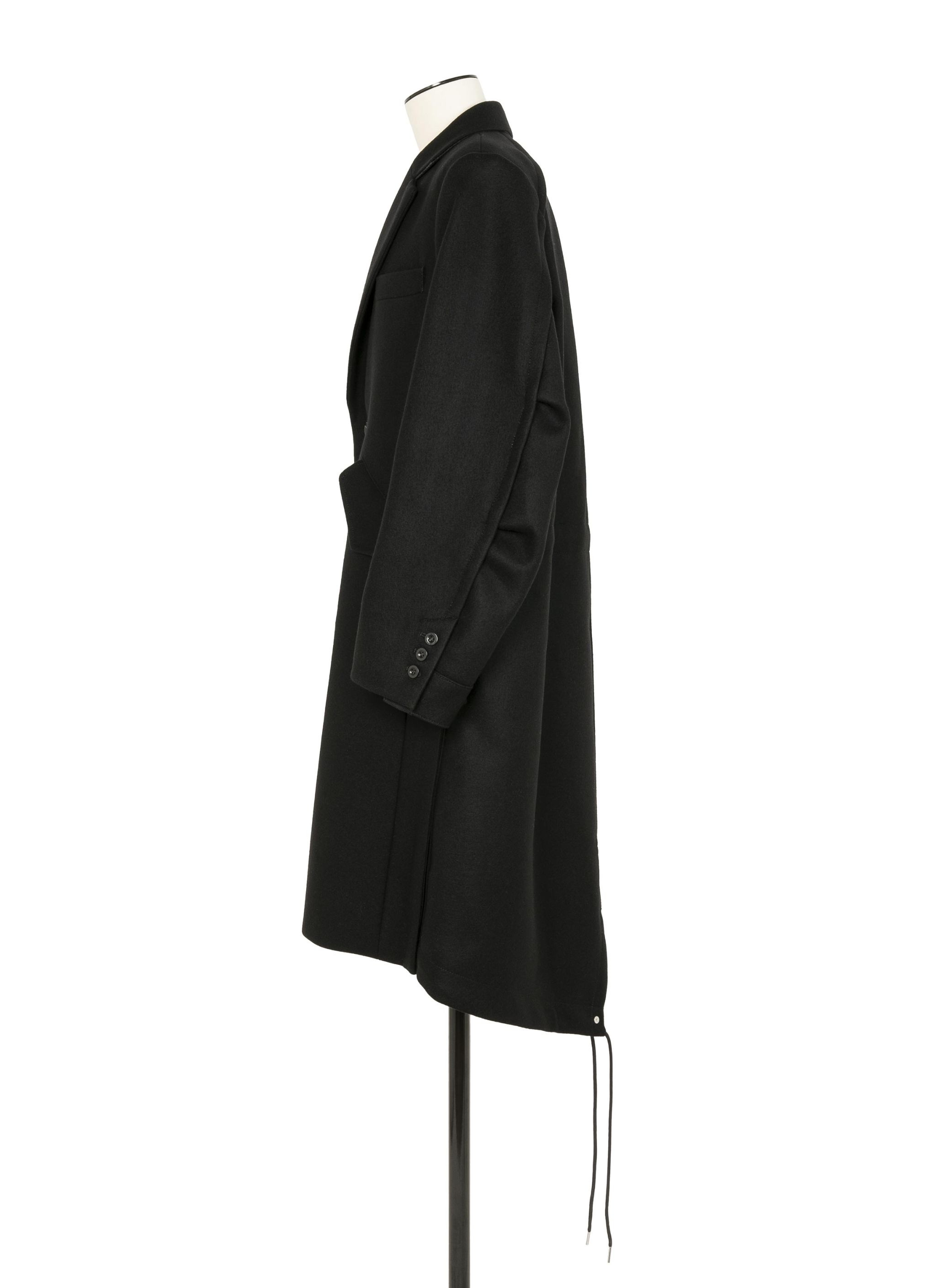 Wool Melton Coat - 3