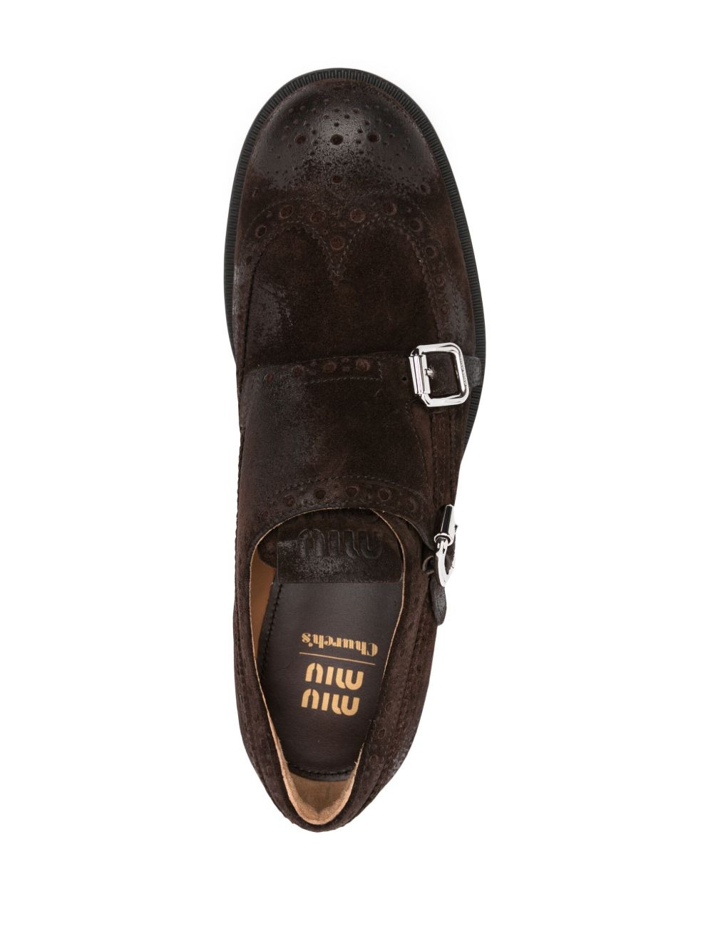 x Church's leather brogues - 4