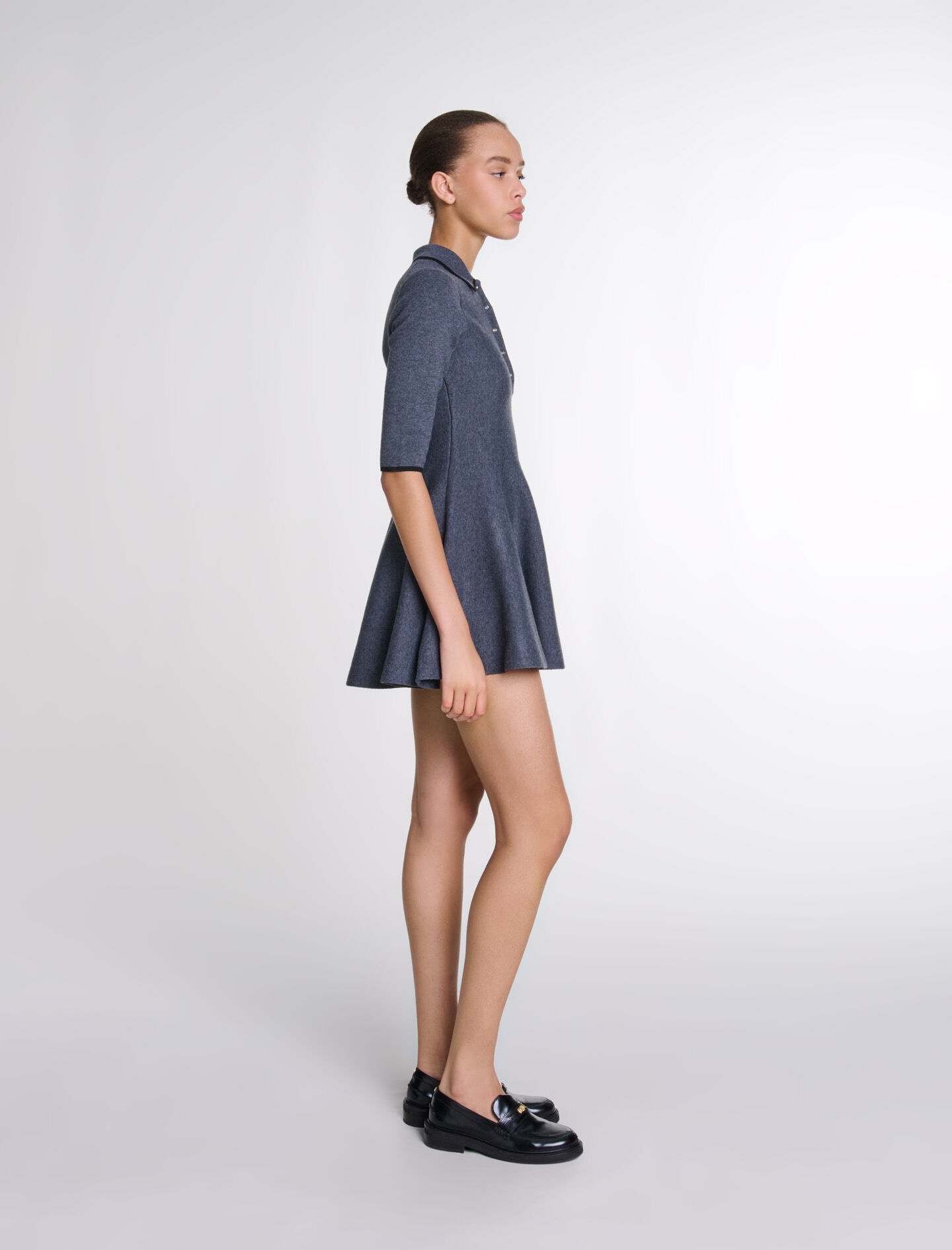 Short knit dress - 3