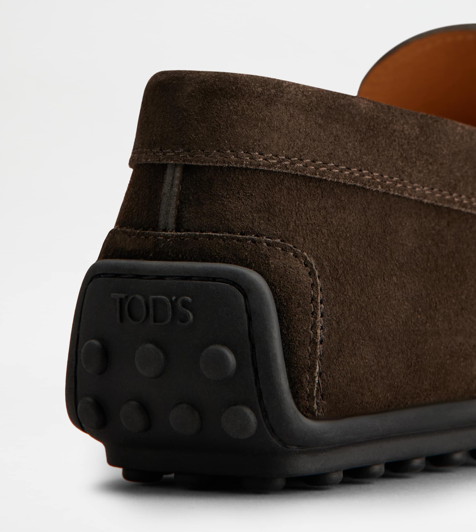 CITY GOMMINO DRIVING SHOES IN SUEDE - BROWN - 5