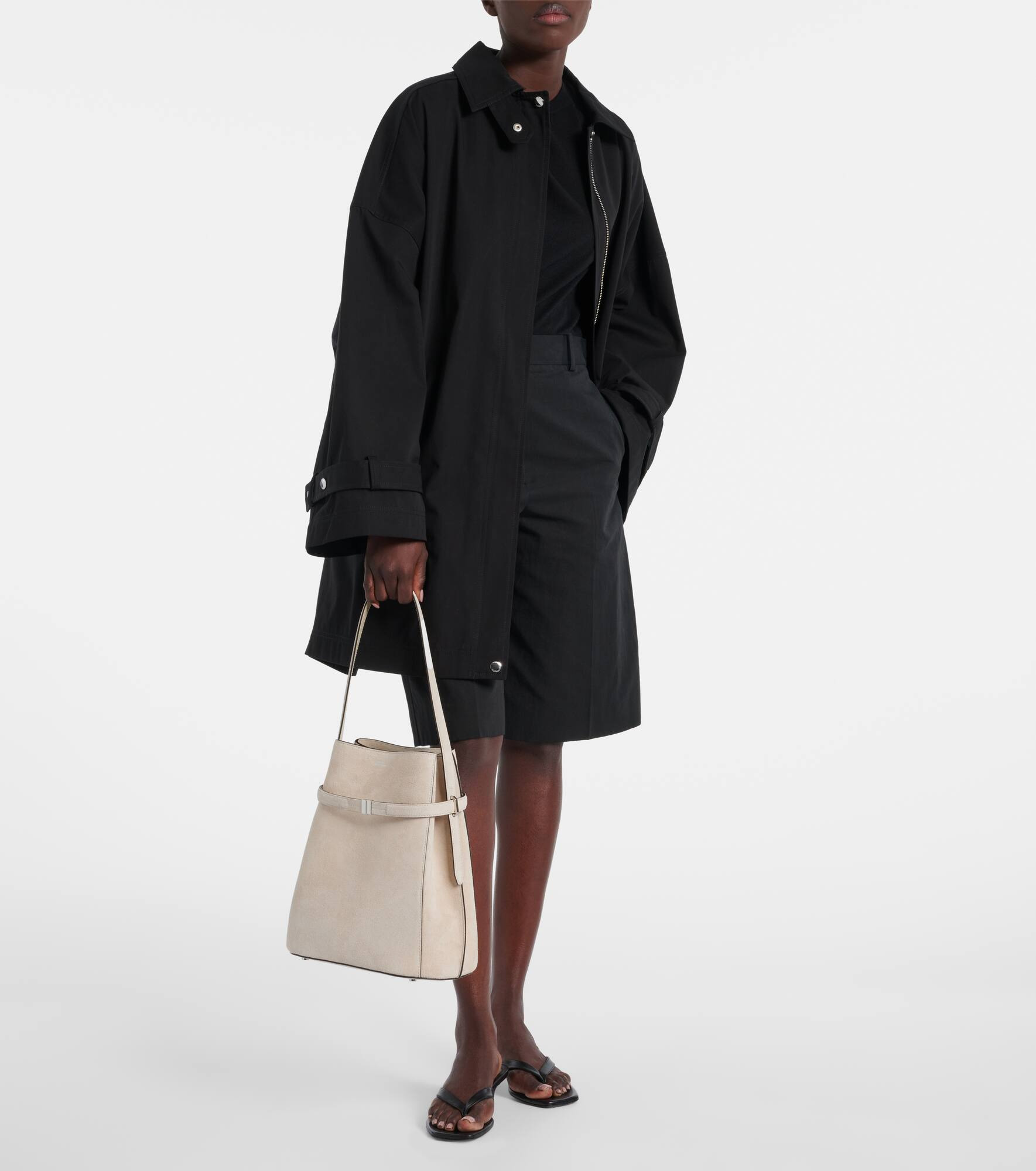 Day Medium suede tote bag - 5