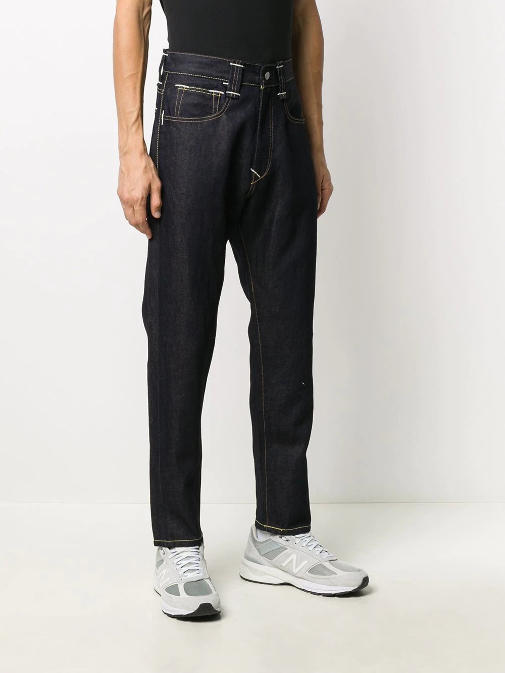 x Levi's tapered leg jeans - 3