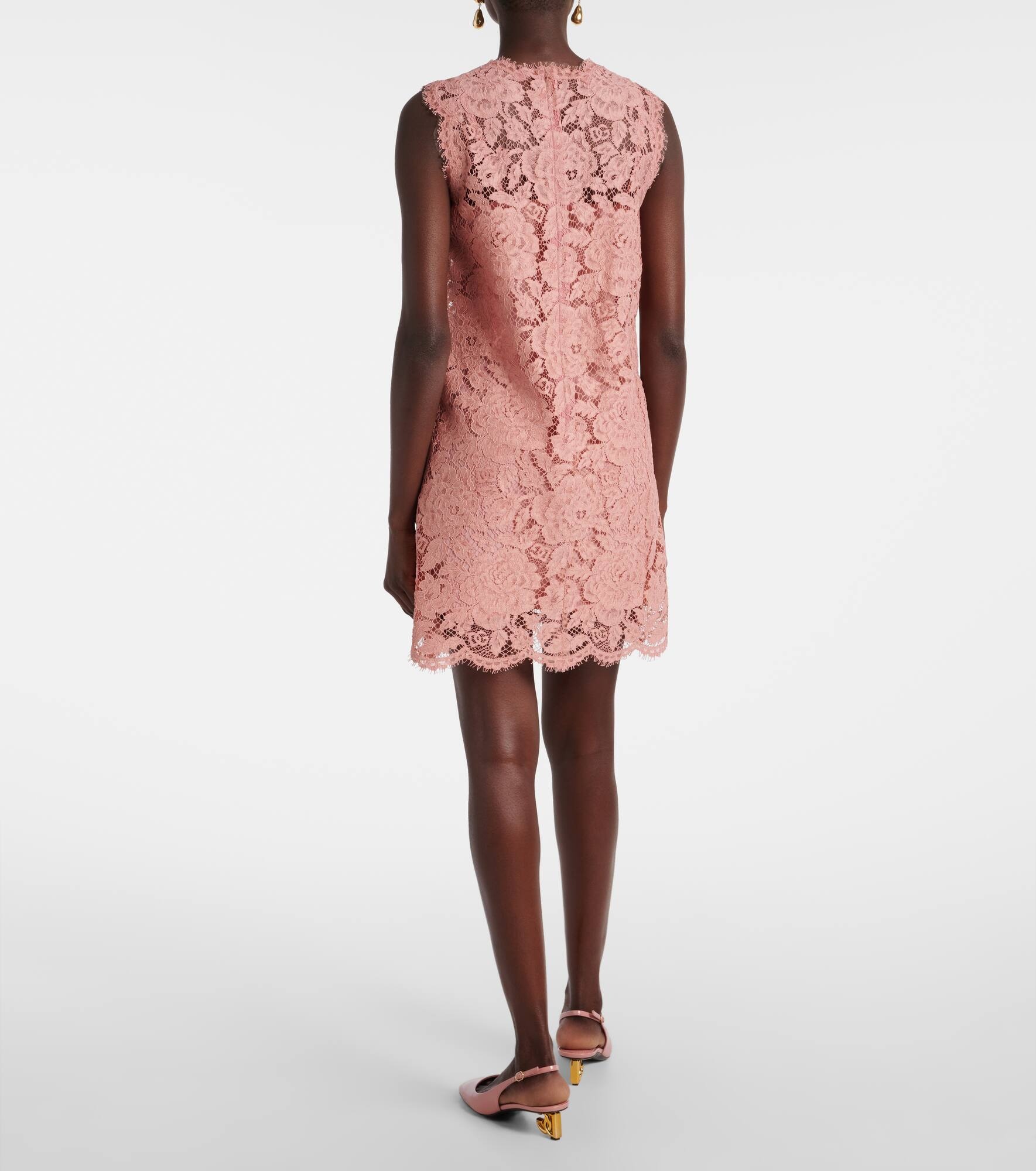 DG lace minidress - 3