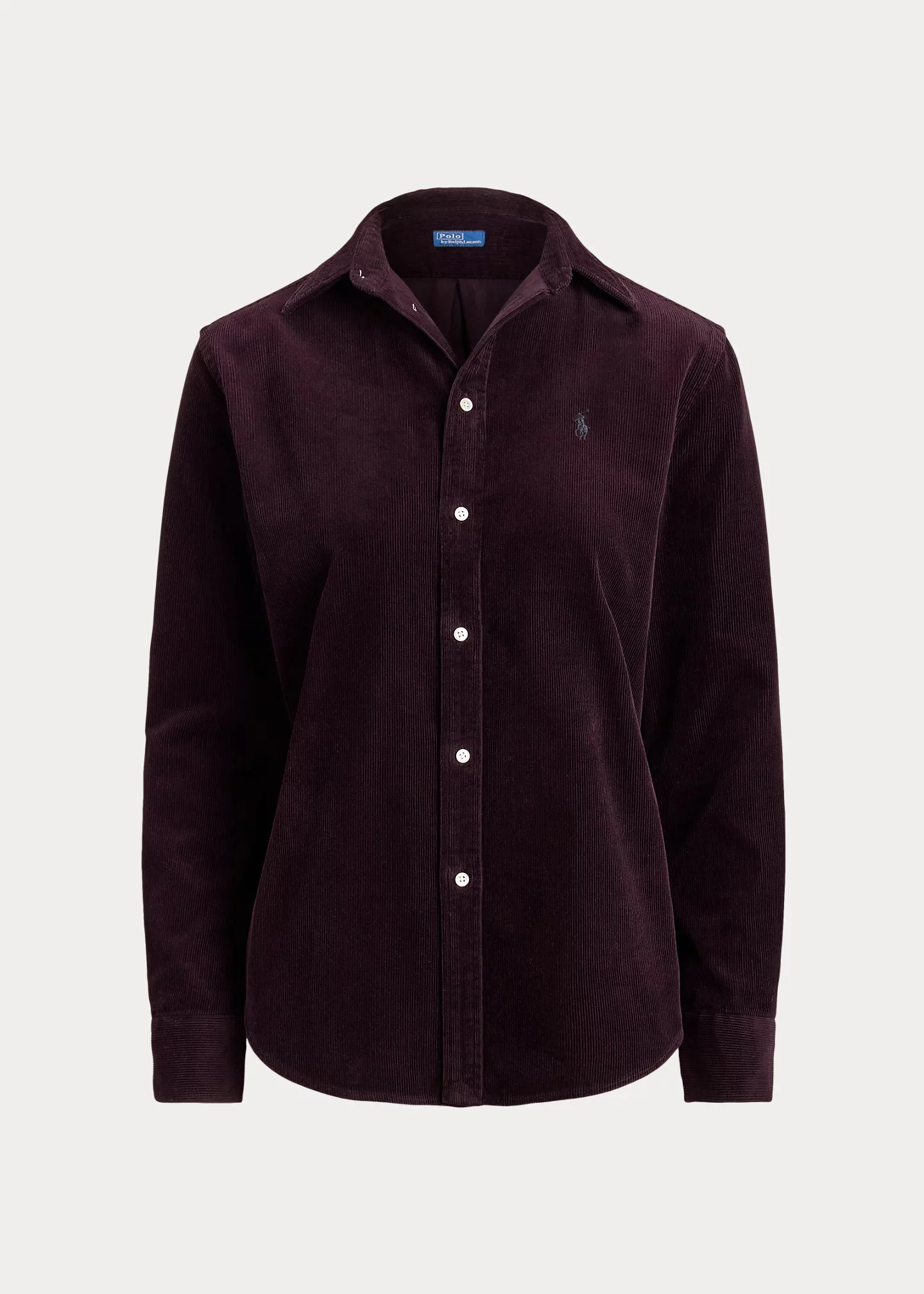 Classic Fit Cotton Corduroy Shirt - 1