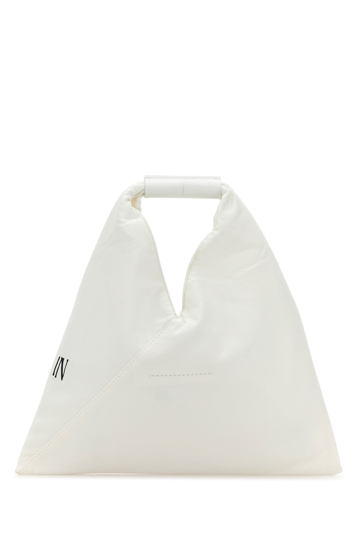 White fabric mini Japanese handbag - 3