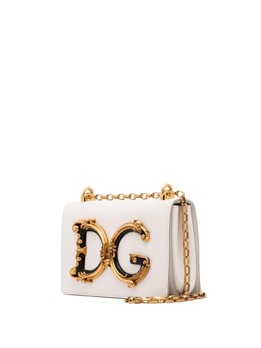 Baroque DG logo shoulder bag - 4
