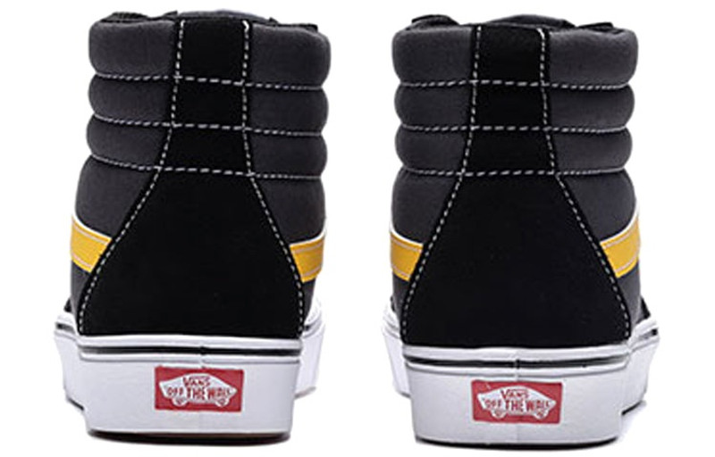 Vans Vans ComfyCush SK8-Hi 'Black Yellow' VN0A3WMB1PW outlook