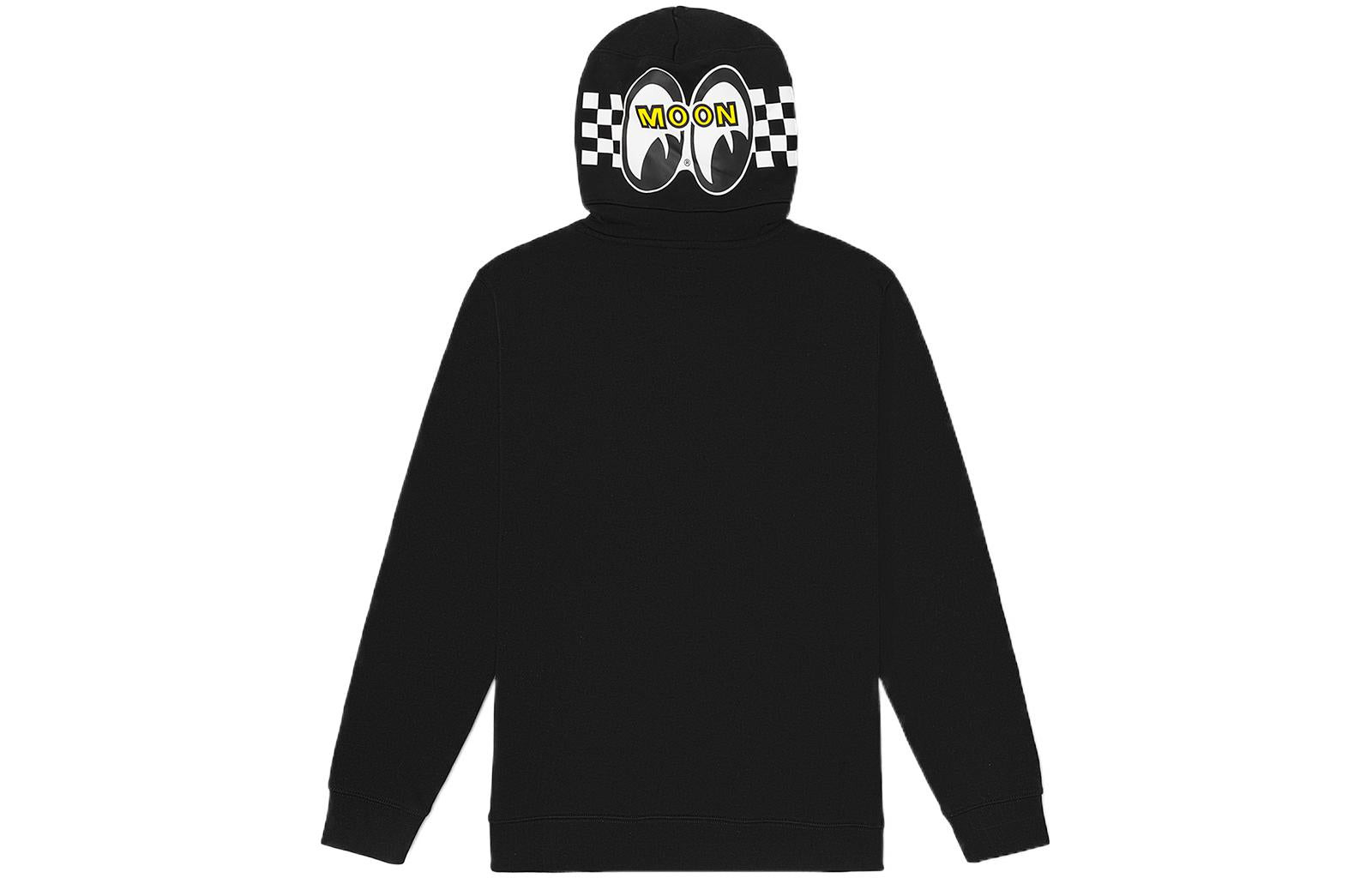 Vans x Mooneyes Fleece Pullover Hoodie 'Black' VN0000BCBLK - 2
