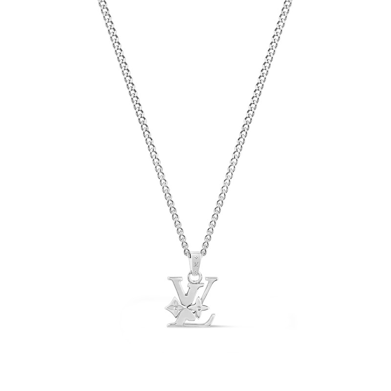 Monogram Row Pendant 1