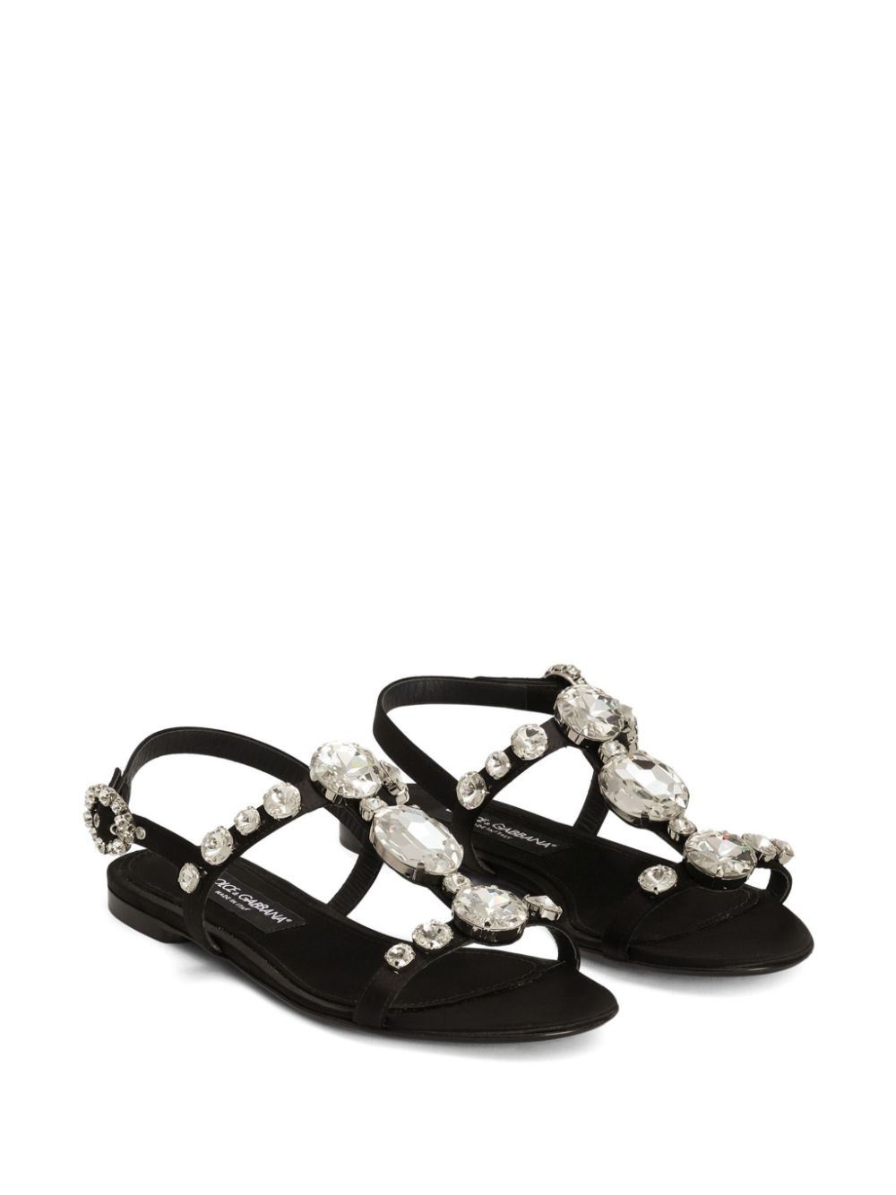 crystal-embellished sandals - 2