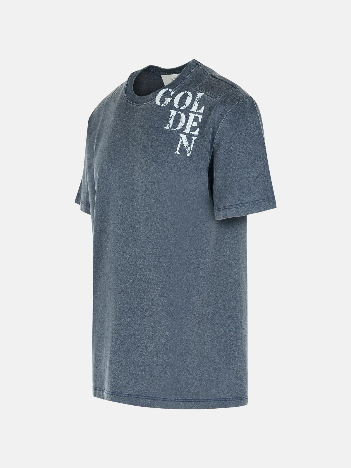 BLUE COTTON T-SHIRT - 2