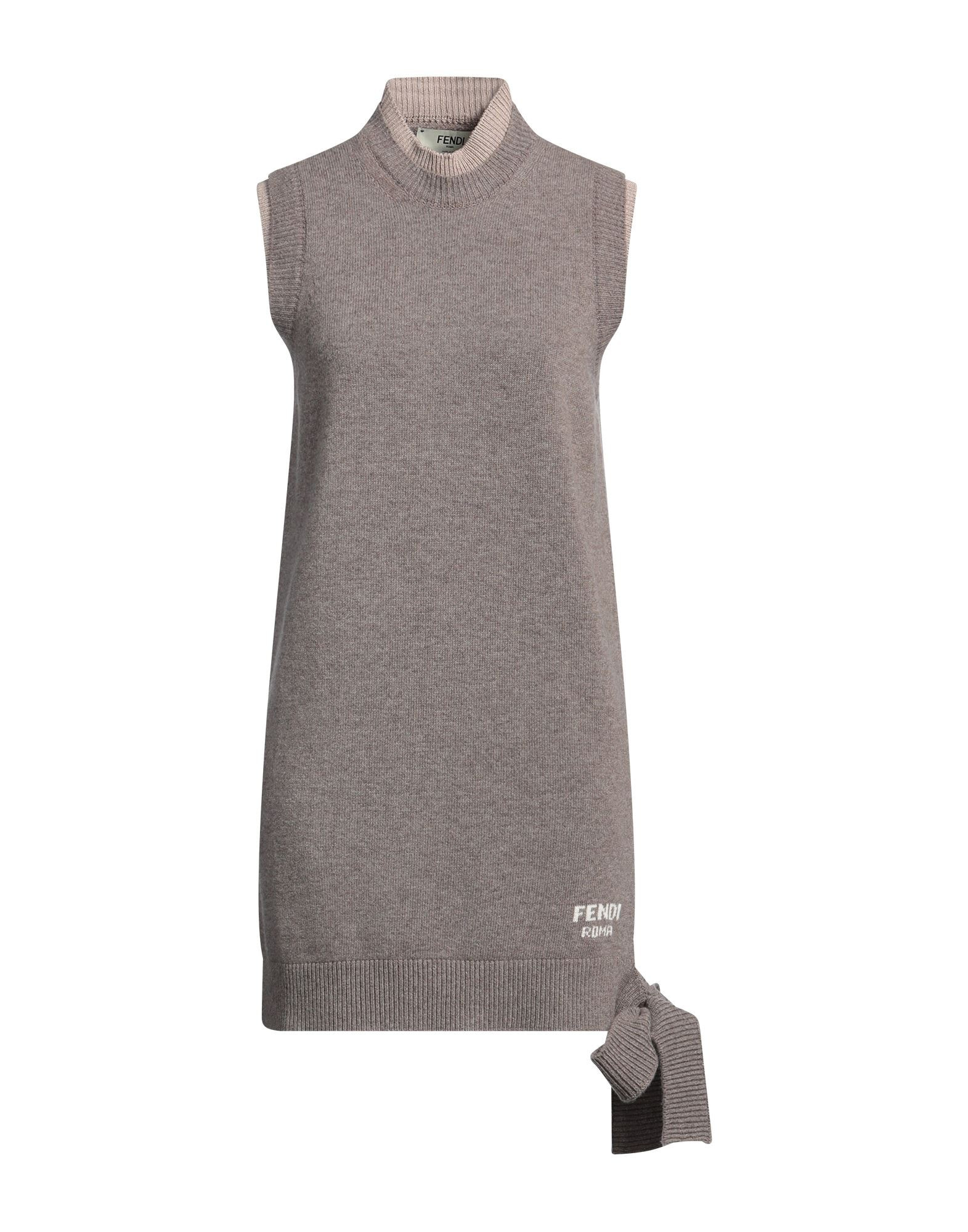 Grey Women's Short Dress - 1