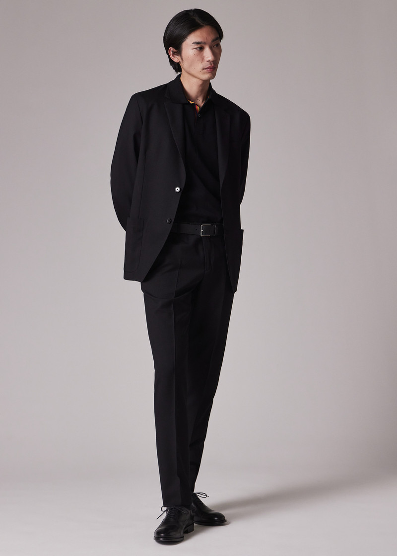 A Suit To Travel In - Black Wool Unlined Blazer 7