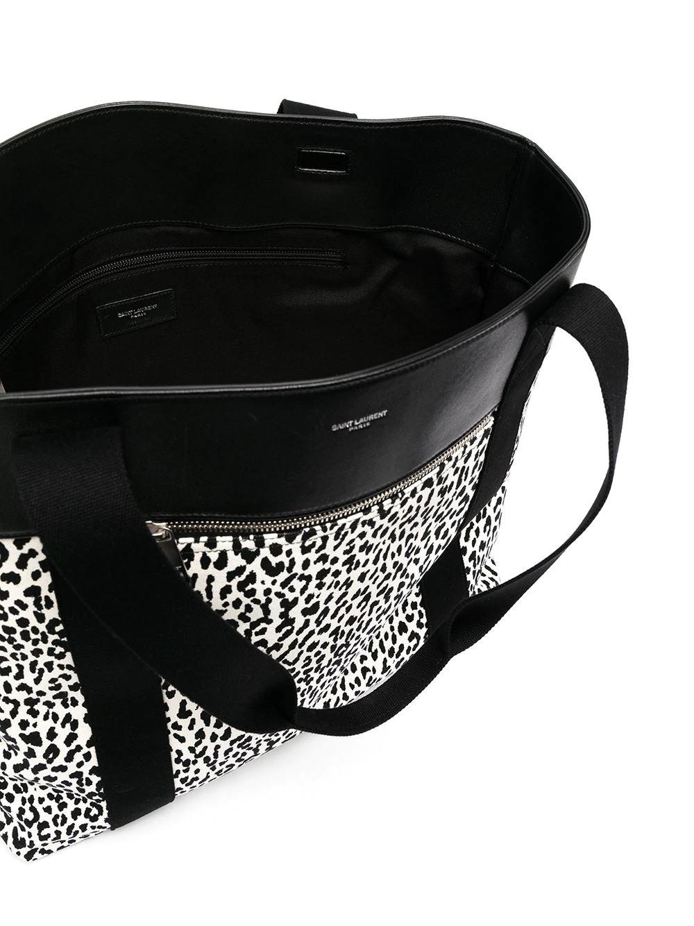 leopard-print tote bag - 5