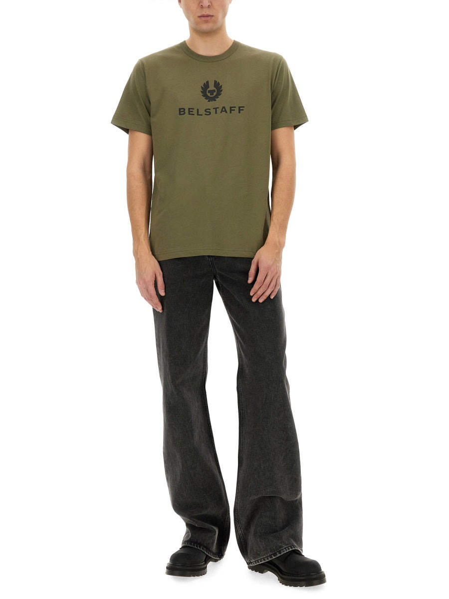 Belstaff Men T-Shirt With Logo - 2