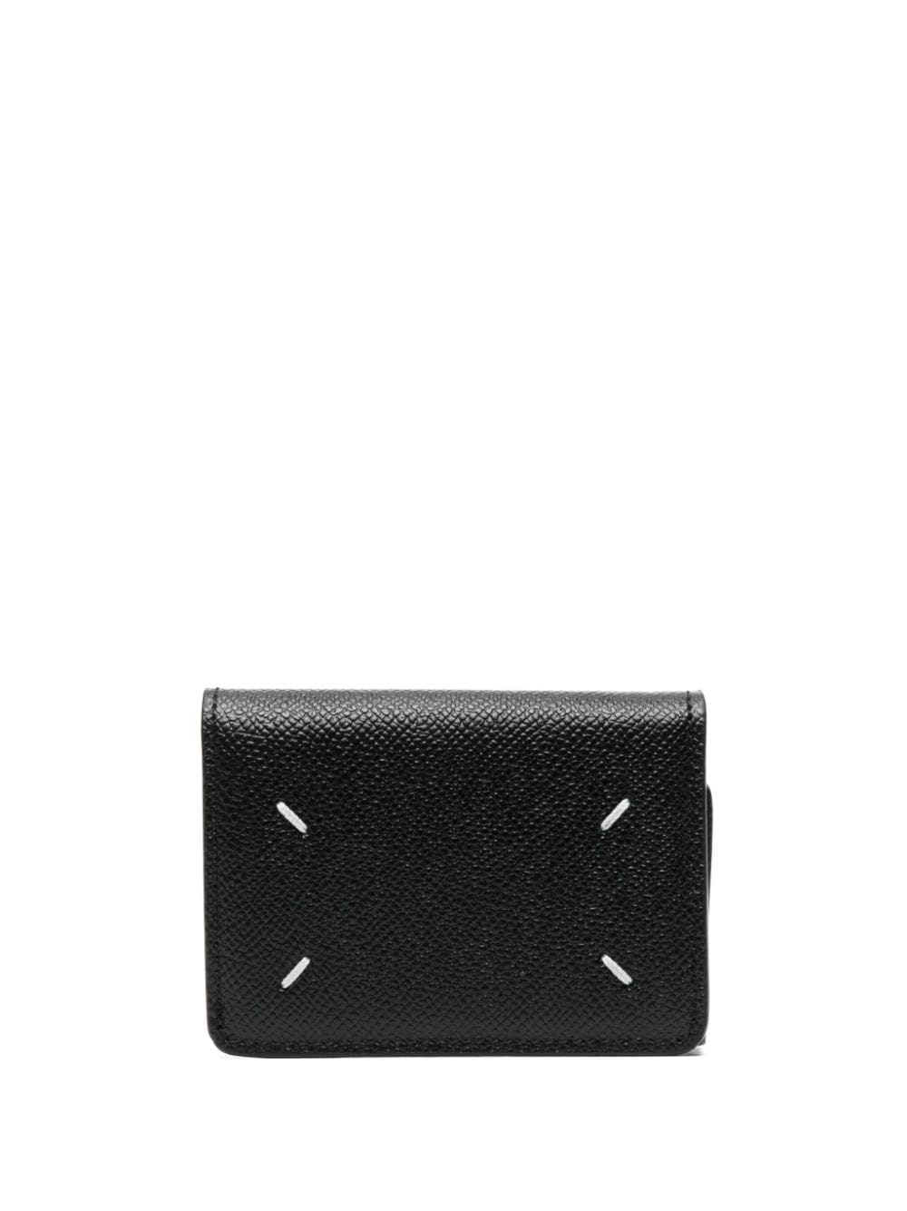 Maison Margiela Four Stitch logo leather wallet | REVERSIBLE