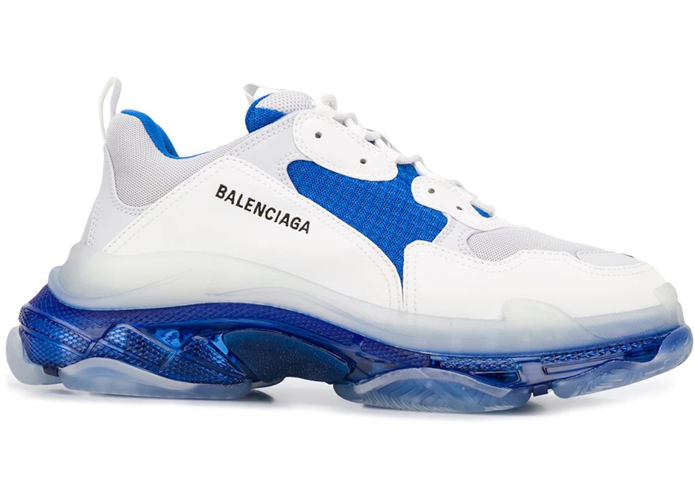 Balenciaga Triple S White Blue - 1