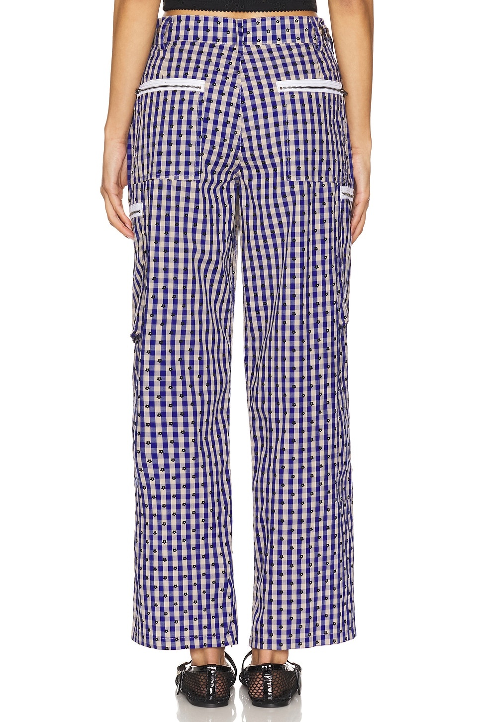 Adrian Gingham Pant - 4