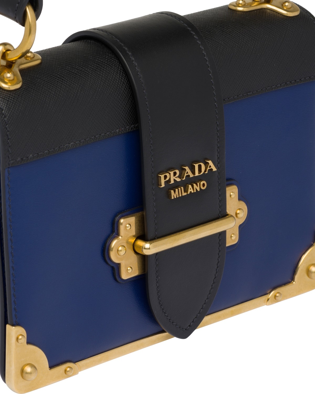 Leather Prada Cahier Bag - 6