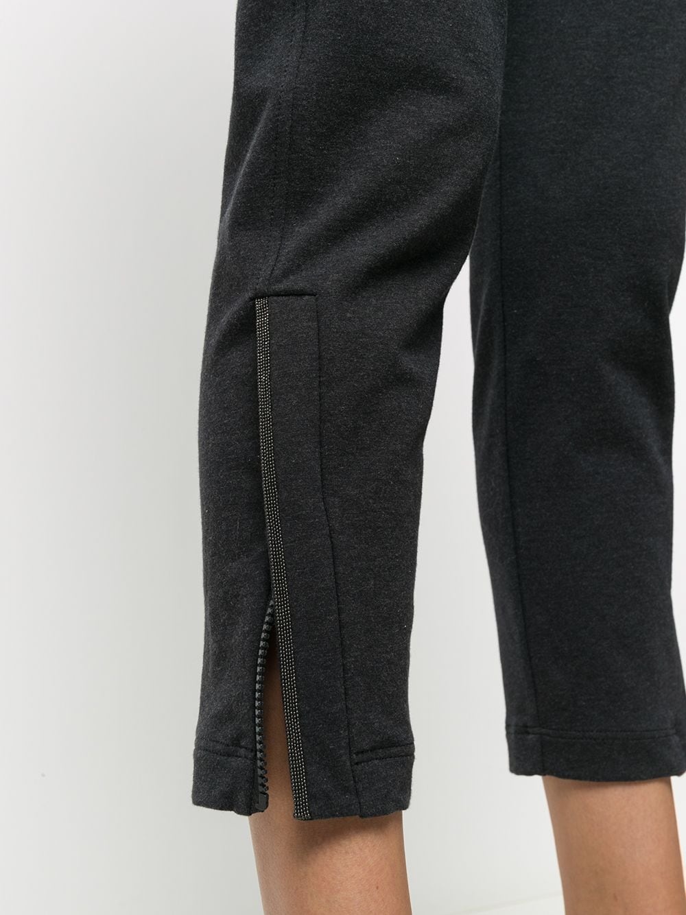 drawstring cropped trousers - 5