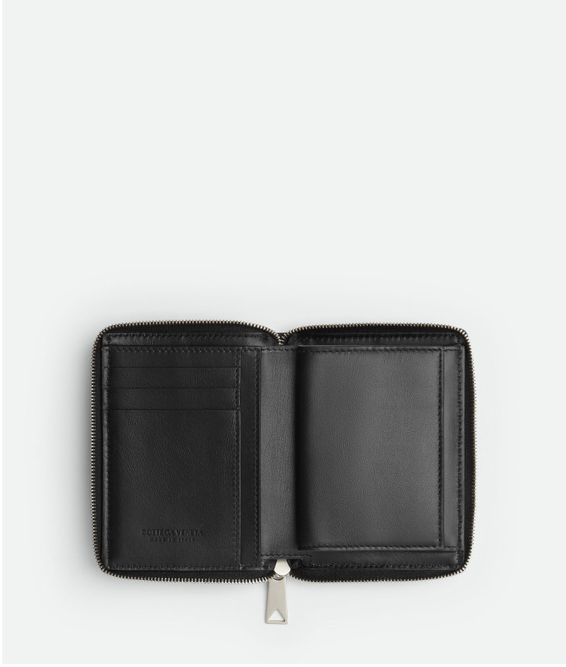 Bottega Veneta compact zip around wallet outlook