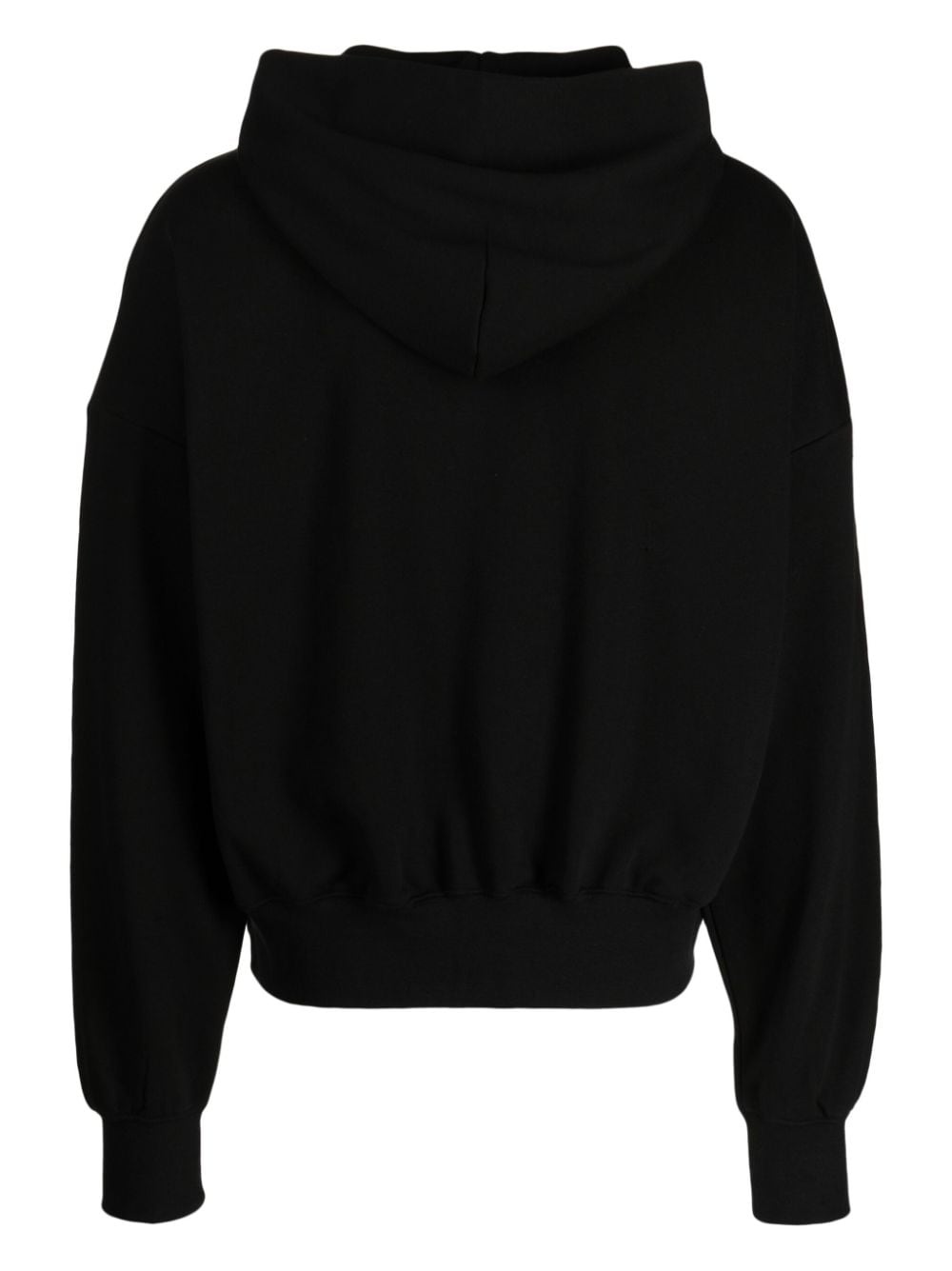 logo-print long-sleeve hoodie - 2