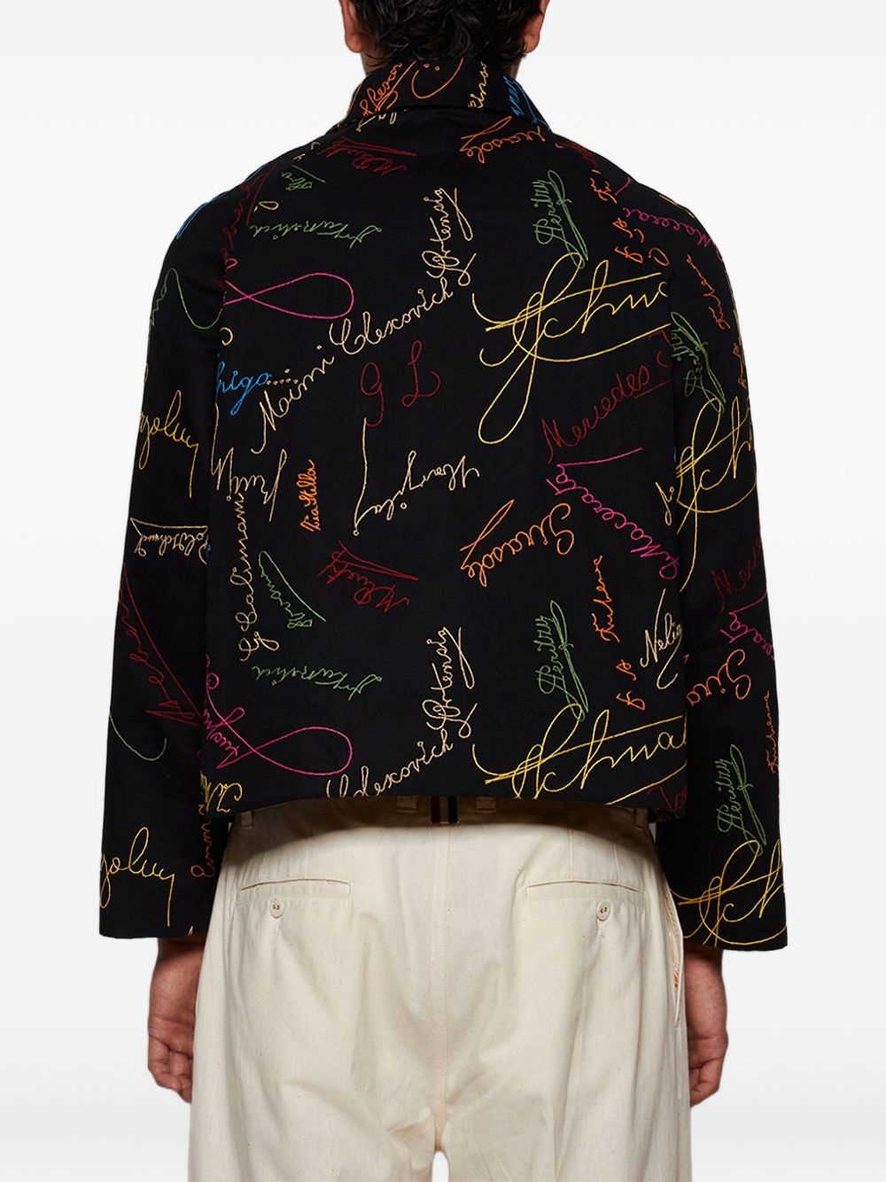 Signature Scrawl jacket - 5