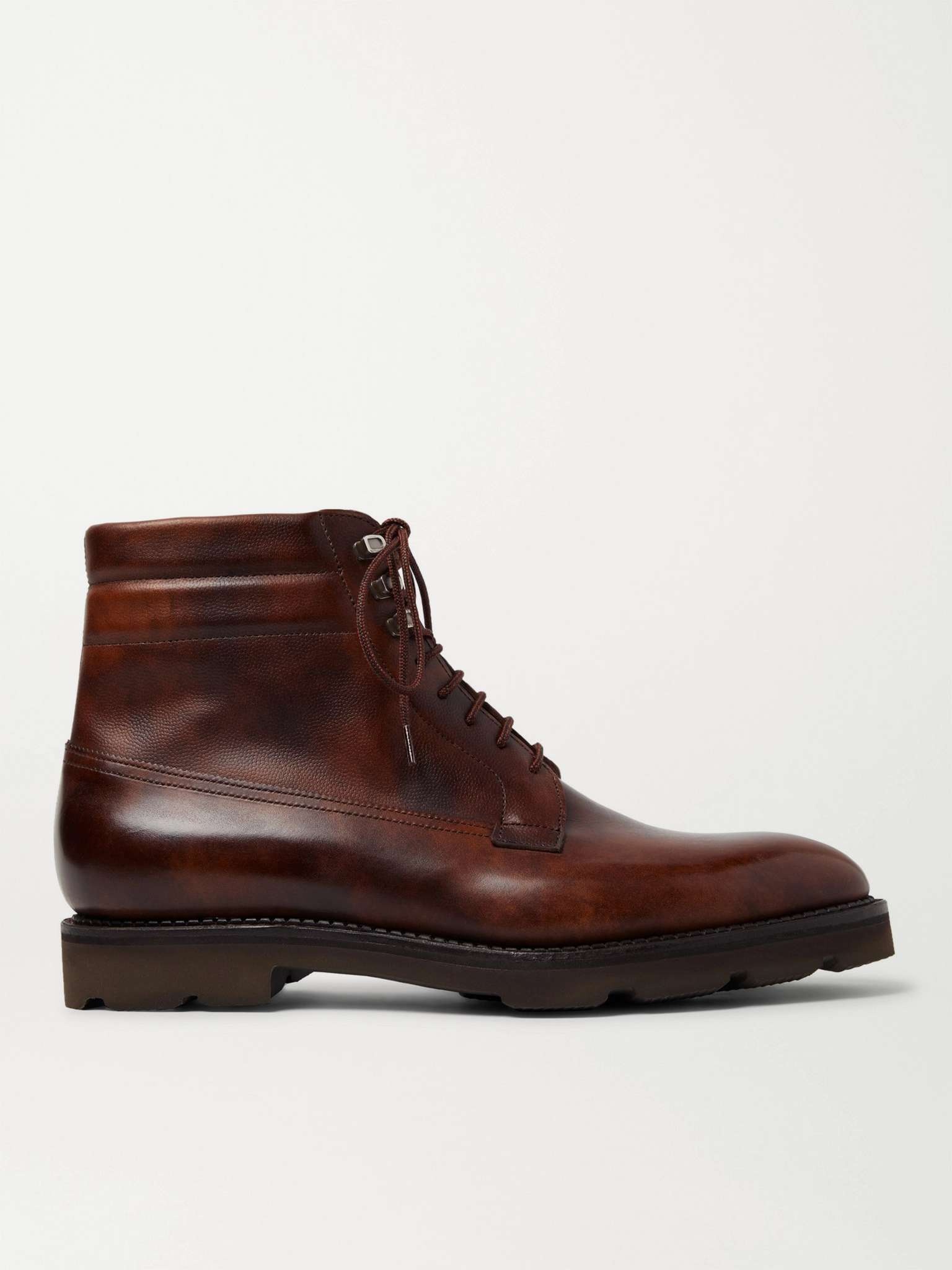 Alder Full-Grain Leather Boots - 1