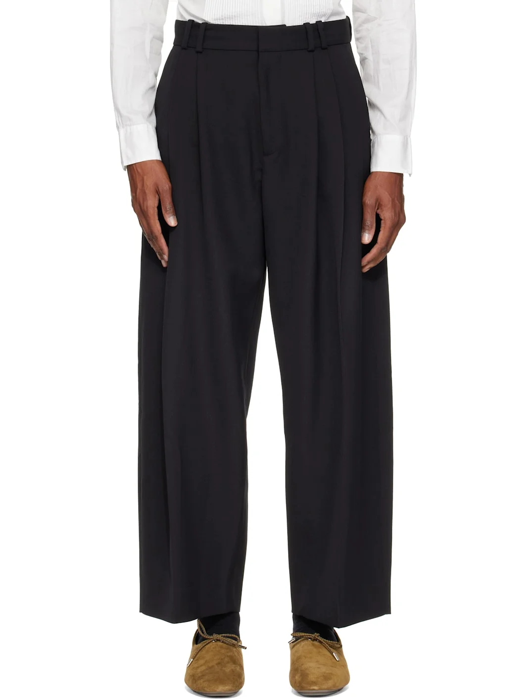 Black Line Tailored Trousers - 1