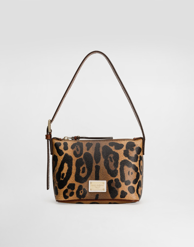 Leopard-print Crespo DG shoulder bag 1