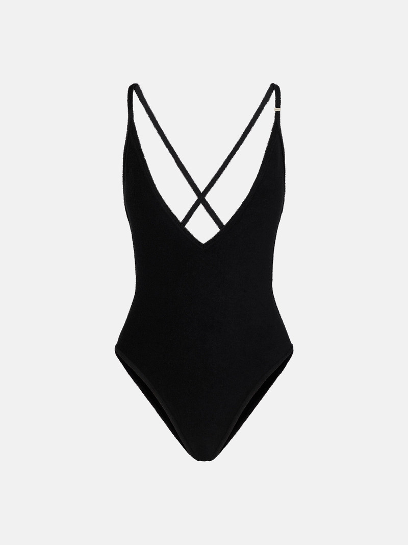 THE ATTICO BLACK ONE PIECE outlook