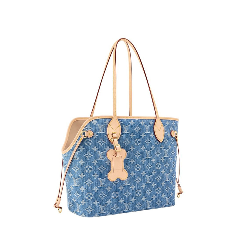 Louis Vuitton (WMNS) LOUIS VUITTON Neverwoof Mm 'Blue' M28052 outlook