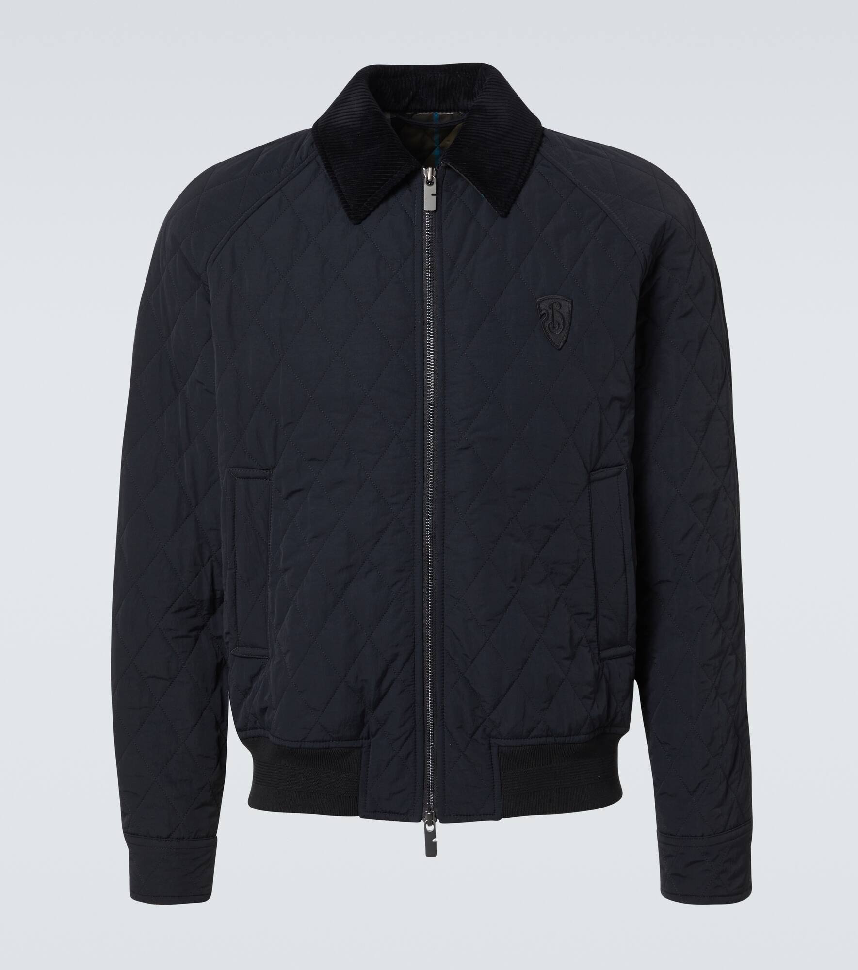 Quilted blouson - 1
