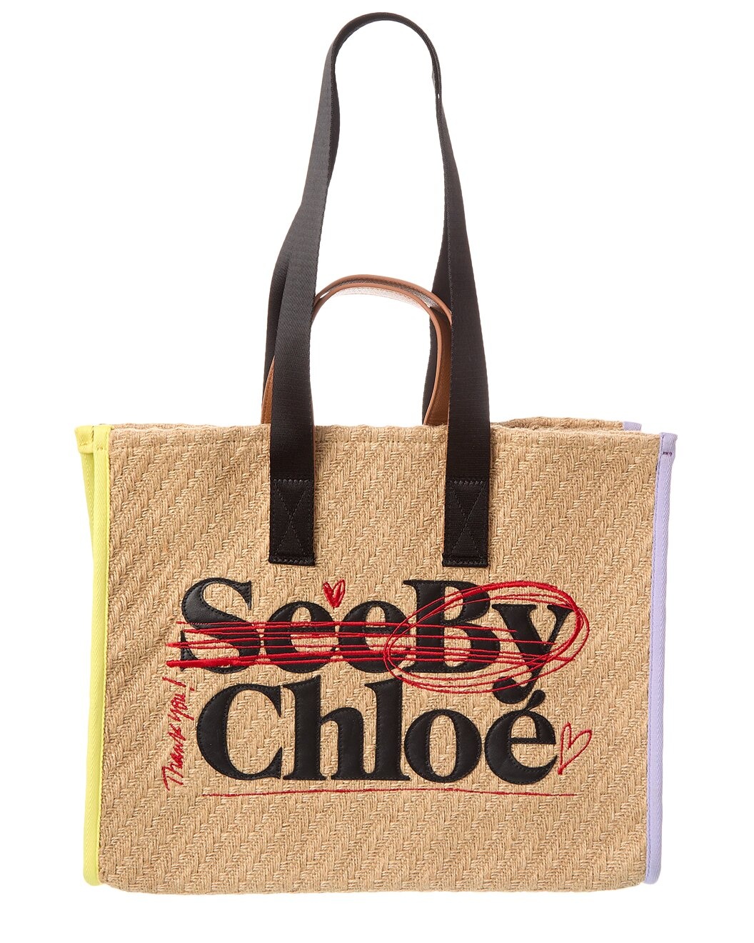 See by Chloé See By Bye Jute Tote - 1